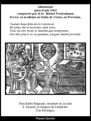 cover image of Almanaque para 1563 de Nostradamus